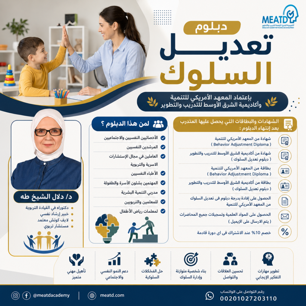 دبلوم تعديل السلوك